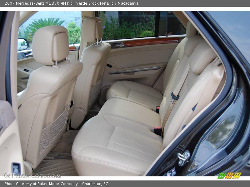 Verde Brook Metallic / Macadamia 2007 Mercedes-Benz ML 350 4Matic