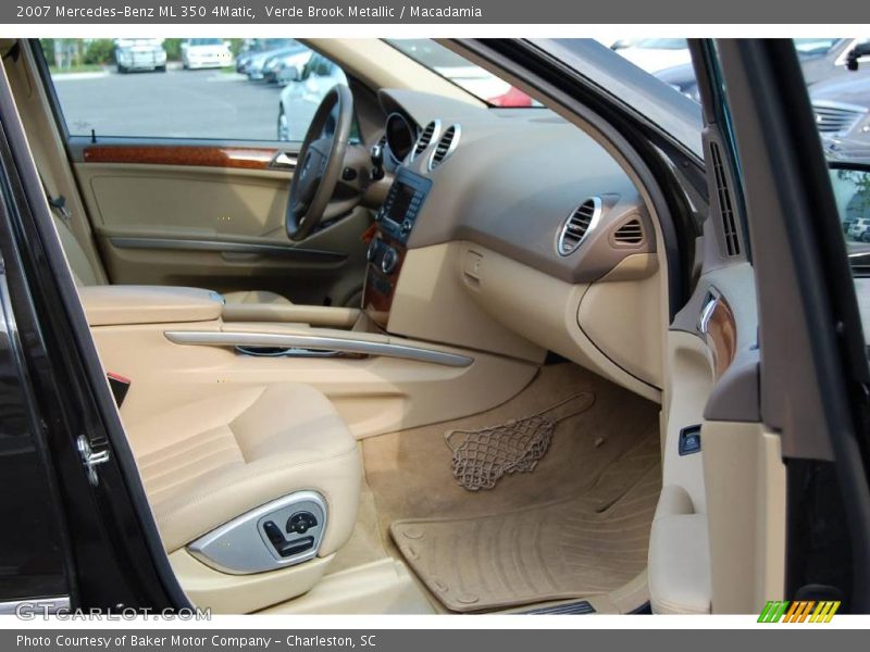 Verde Brook Metallic / Macadamia 2007 Mercedes-Benz ML 350 4Matic