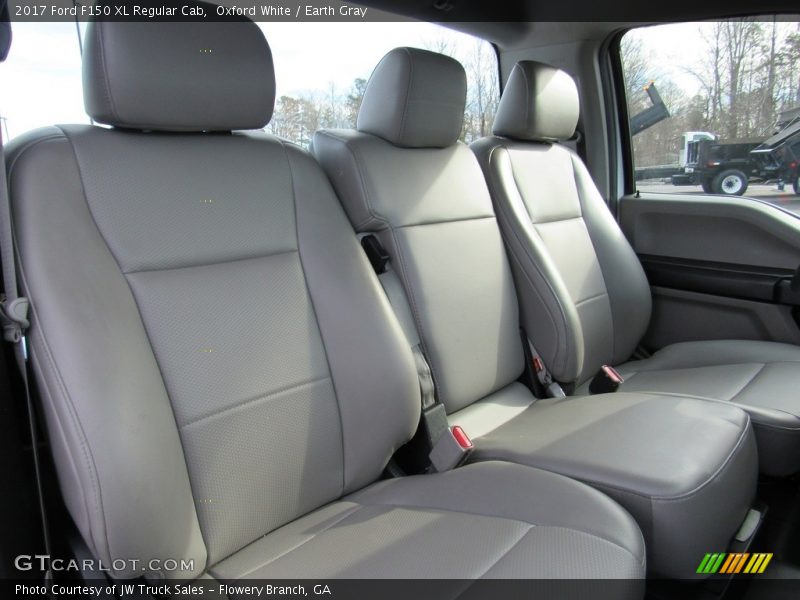 Oxford White / Earth Gray 2017 Ford F150 XL Regular Cab