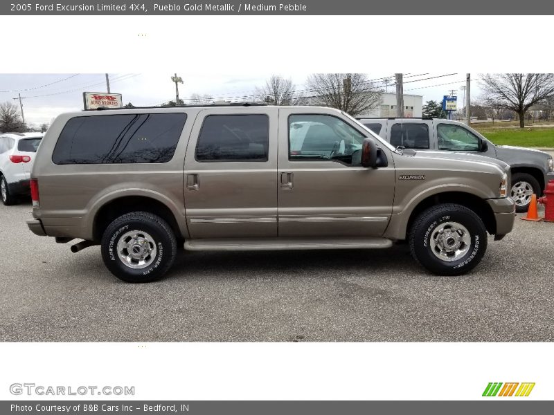 Pueblo Gold Metallic / Medium Pebble 2005 Ford Excursion Limited 4X4
