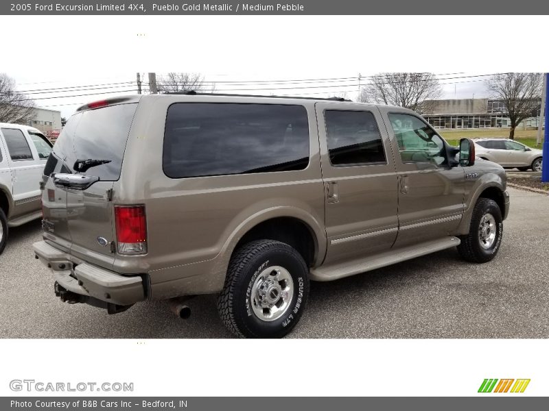 Pueblo Gold Metallic / Medium Pebble 2005 Ford Excursion Limited 4X4