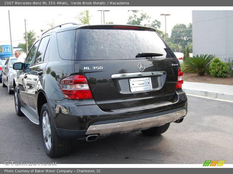Verde Brook Metallic / Macadamia 2007 Mercedes-Benz ML 350 4Matic