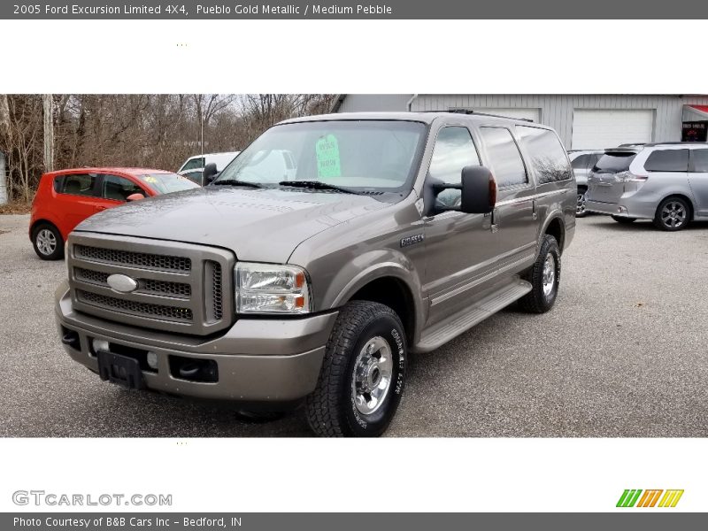 Pueblo Gold Metallic / Medium Pebble 2005 Ford Excursion Limited 4X4