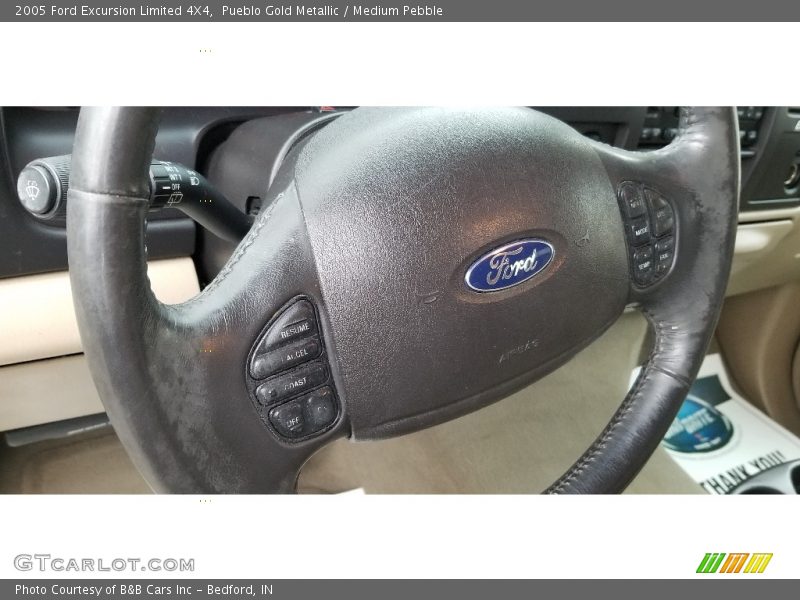 Pueblo Gold Metallic / Medium Pebble 2005 Ford Excursion Limited 4X4