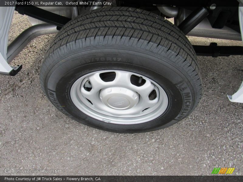 Oxford White / Earth Gray 2017 Ford F150 XL Regular Cab