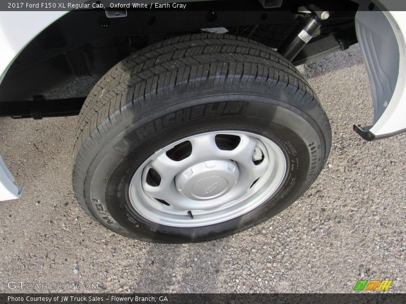 Oxford White / Earth Gray 2017 Ford F150 XL Regular Cab