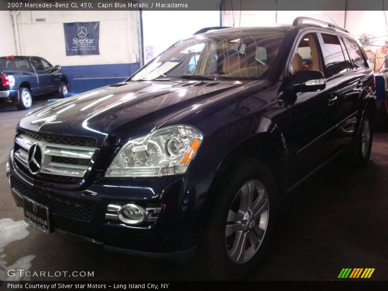 Capri Blue Metallic / Macadamia 2007 Mercedes-Benz GL 450