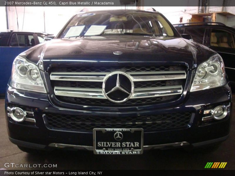 Capri Blue Metallic / Macadamia 2007 Mercedes-Benz GL 450