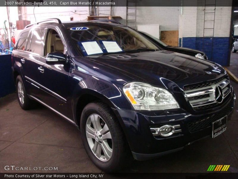 Capri Blue Metallic / Macadamia 2007 Mercedes-Benz GL 450