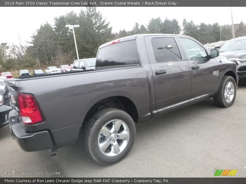 Granite Crystal Metallic / Black/Diesel Gray 2019 Ram 1500 Classic Tradesman Crew Cab 4x4