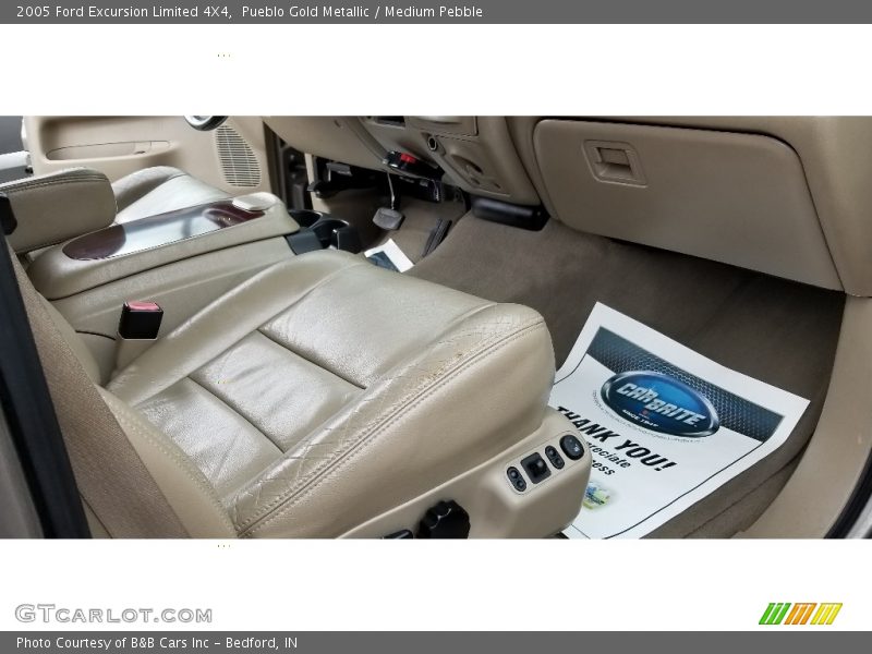 Pueblo Gold Metallic / Medium Pebble 2005 Ford Excursion Limited 4X4