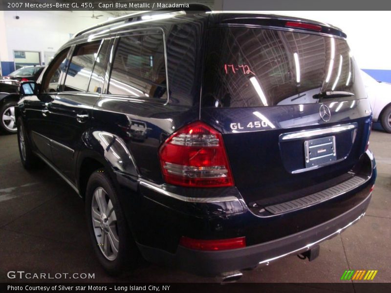 Capri Blue Metallic / Macadamia 2007 Mercedes-Benz GL 450