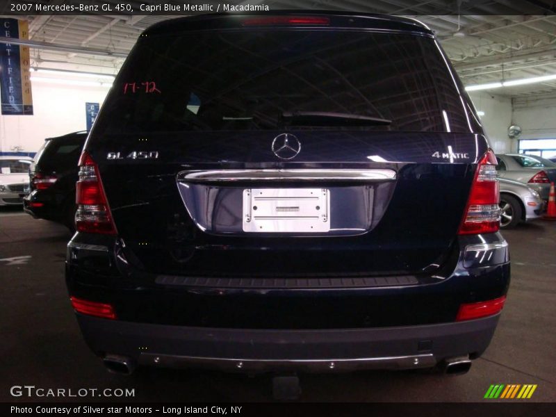 Capri Blue Metallic / Macadamia 2007 Mercedes-Benz GL 450
