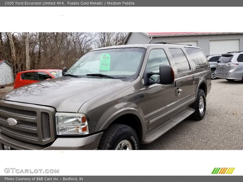 Pueblo Gold Metallic / Medium Pebble 2005 Ford Excursion Limited 4X4