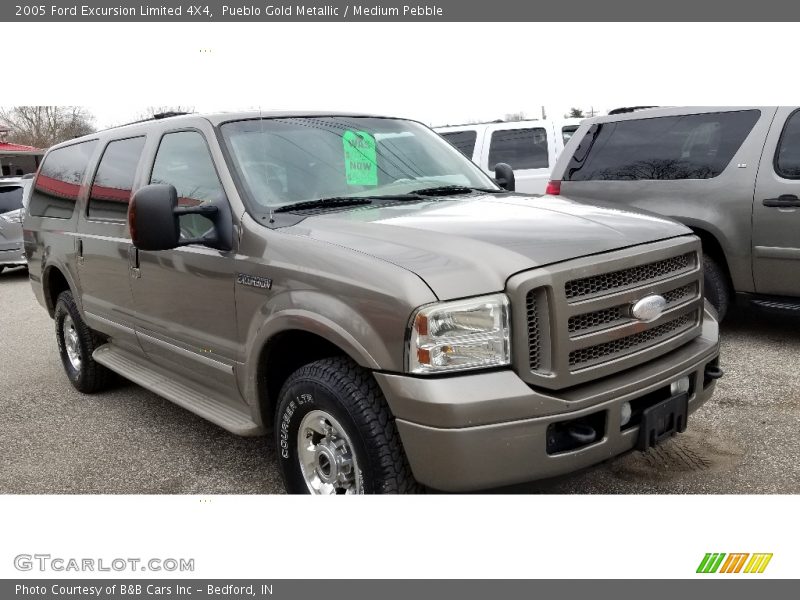 Pueblo Gold Metallic / Medium Pebble 2005 Ford Excursion Limited 4X4