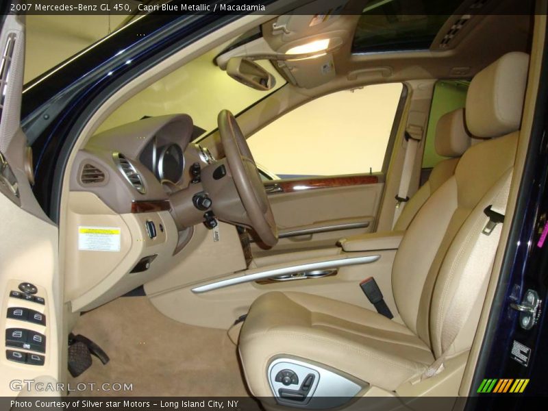 Capri Blue Metallic / Macadamia 2007 Mercedes-Benz GL 450