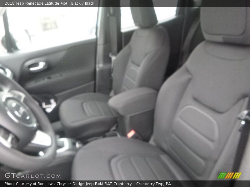 Black / Black 2018 Jeep Renegade Latitude 4x4