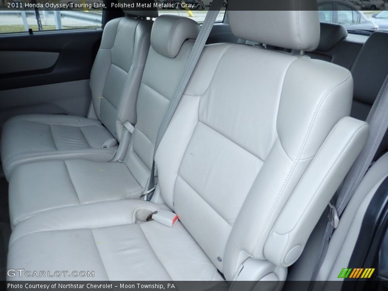 Polished Metal Metallic / Gray 2011 Honda Odyssey Touring Elite