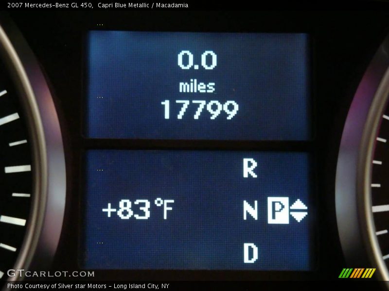 Capri Blue Metallic / Macadamia 2007 Mercedes-Benz GL 450