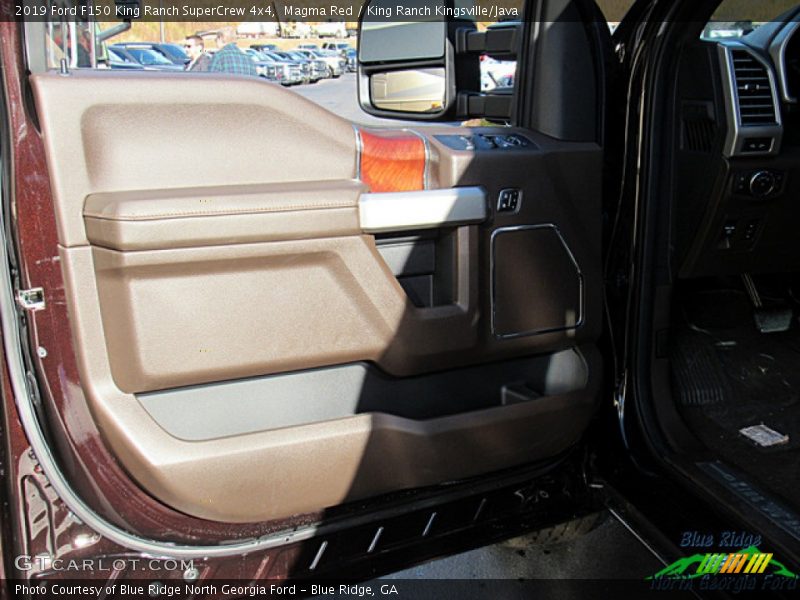 Magma Red / King Ranch Kingsville/Java 2019 Ford F150 King Ranch SuperCrew 4x4
