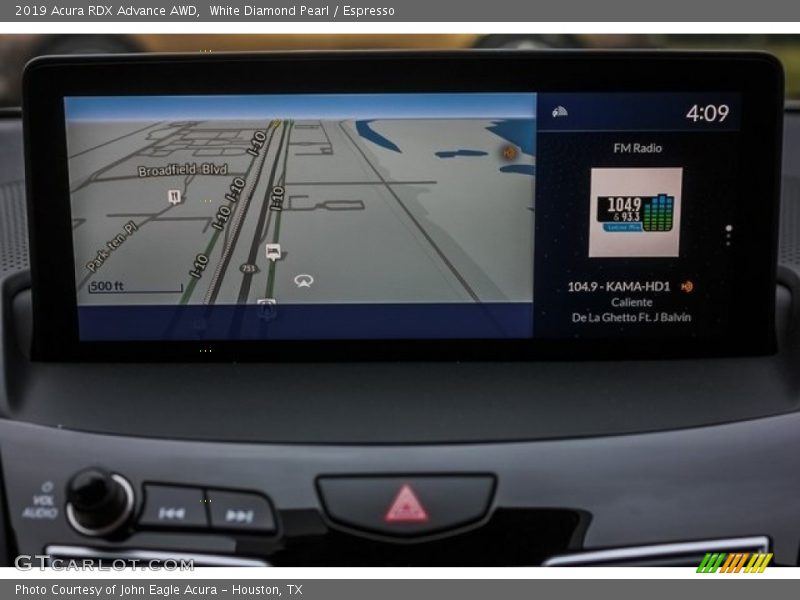 White Diamond Pearl / Espresso 2019 Acura RDX Advance AWD