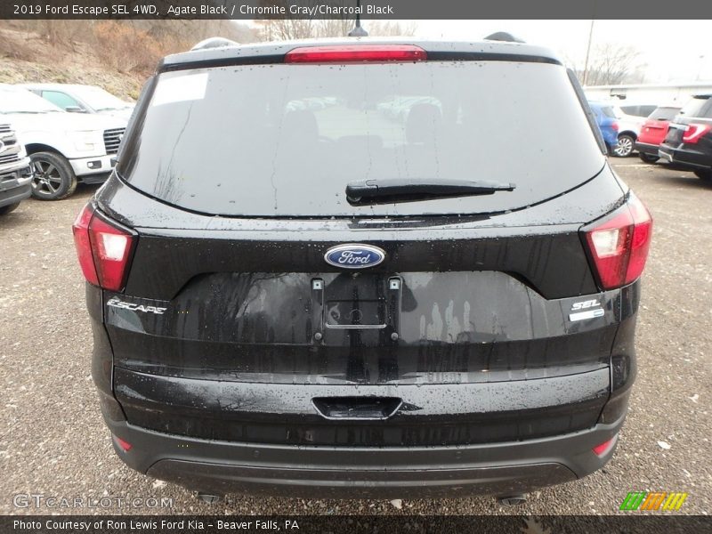Agate Black / Chromite Gray/Charcoal Black 2019 Ford Escape SEL 4WD