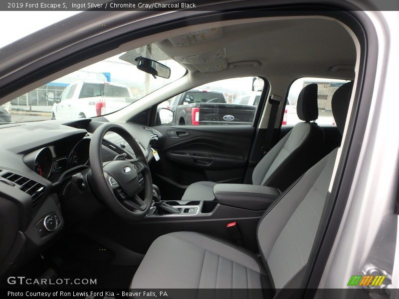 Front Seat of 2019 Escape S