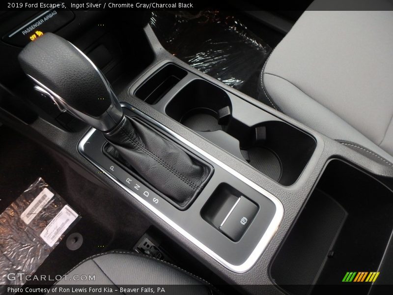 Ingot Silver / Chromite Gray/Charcoal Black 2019 Ford Escape S