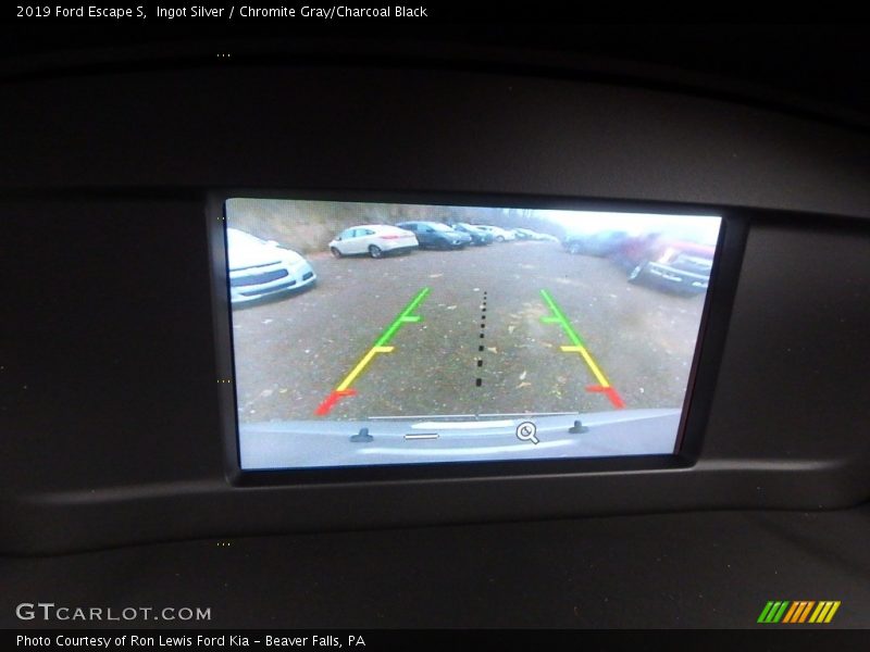 Ingot Silver / Chromite Gray/Charcoal Black 2019 Ford Escape S