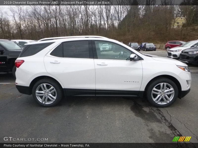 Iridescent Pearl Tricoat / Jet Black 2019 Chevrolet Equinox Premier AWD