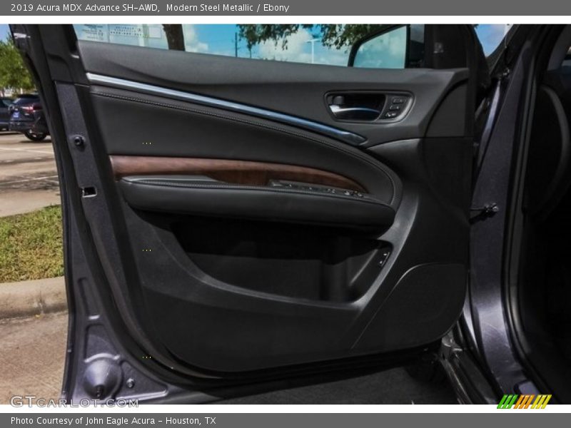 Modern Steel Metallic / Ebony 2019 Acura MDX Advance SH-AWD