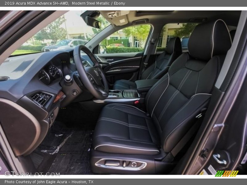Modern Steel Metallic / Ebony 2019 Acura MDX Advance SH-AWD