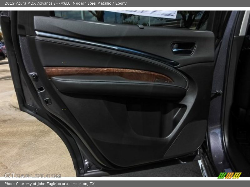 Modern Steel Metallic / Ebony 2019 Acura MDX Advance SH-AWD