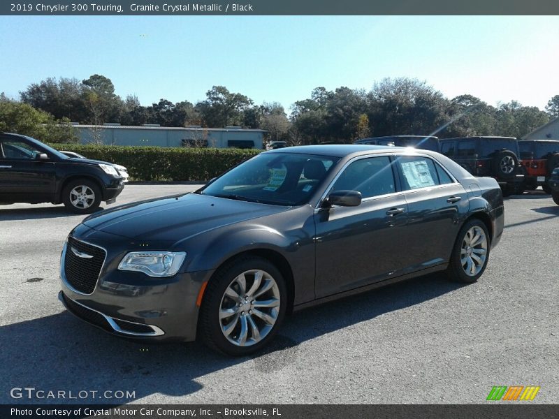 Granite Crystal Metallic / Black 2019 Chrysler 300 Touring
