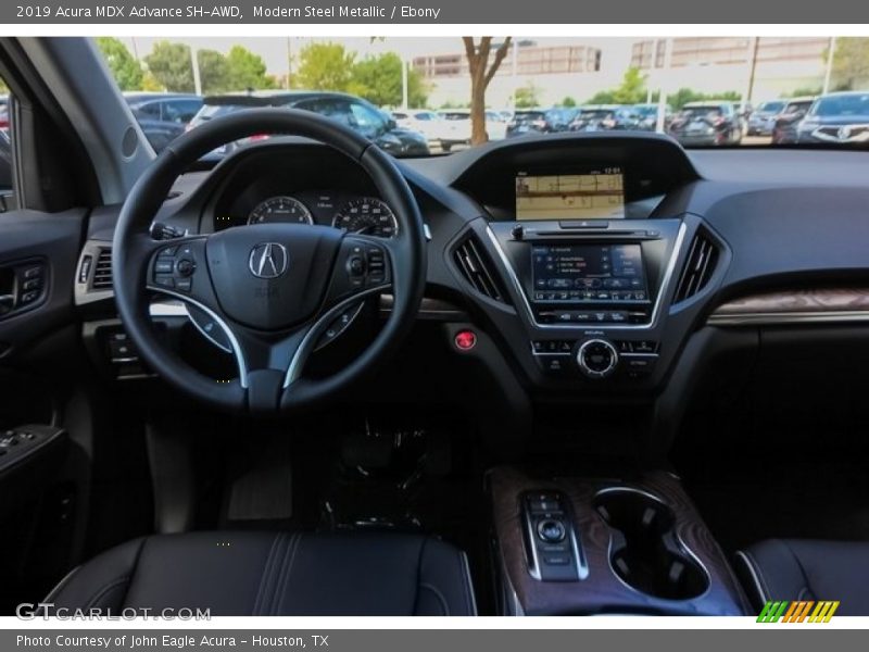 Modern Steel Metallic / Ebony 2019 Acura MDX Advance SH-AWD