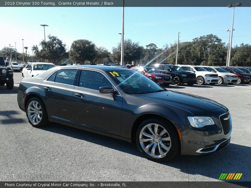 Granite Crystal Metallic / Black 2019 Chrysler 300 Touring