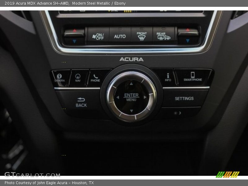 Modern Steel Metallic / Ebony 2019 Acura MDX Advance SH-AWD