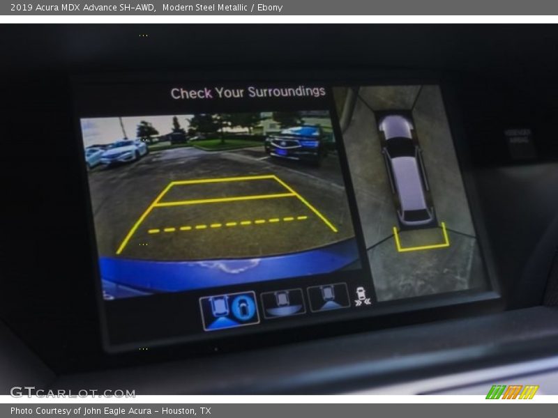 Modern Steel Metallic / Ebony 2019 Acura MDX Advance SH-AWD