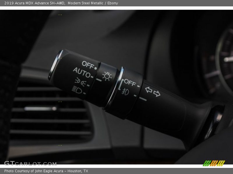 Modern Steel Metallic / Ebony 2019 Acura MDX Advance SH-AWD