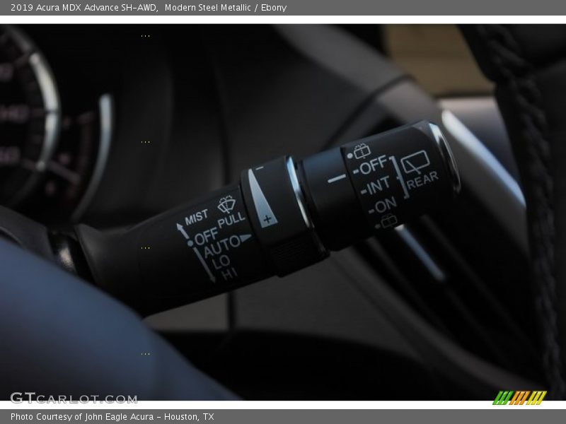 Modern Steel Metallic / Ebony 2019 Acura MDX Advance SH-AWD