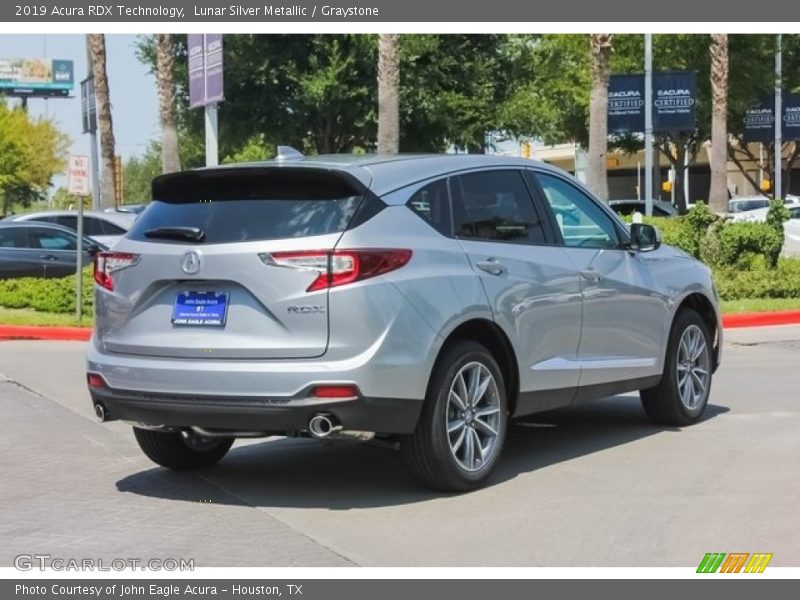 Lunar Silver Metallic / Graystone 2019 Acura RDX Technology