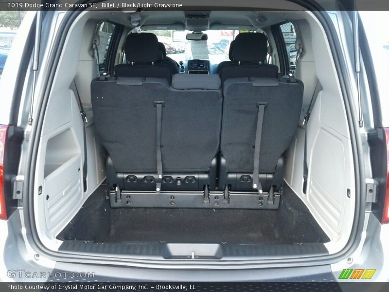 Billet / Black/Light Graystone 2019 Dodge Grand Caravan SE