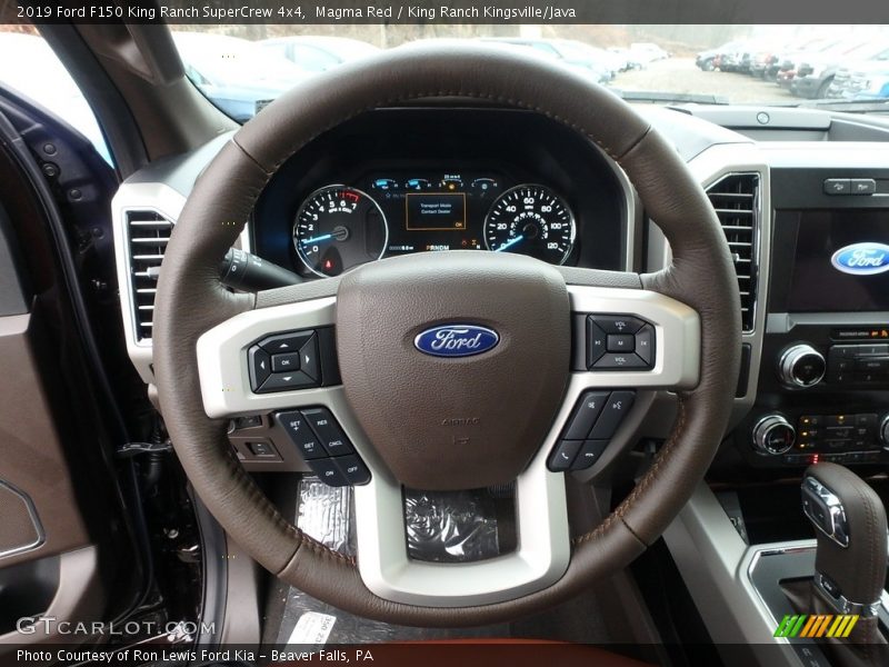  2019 F150 King Ranch SuperCrew 4x4 Steering Wheel