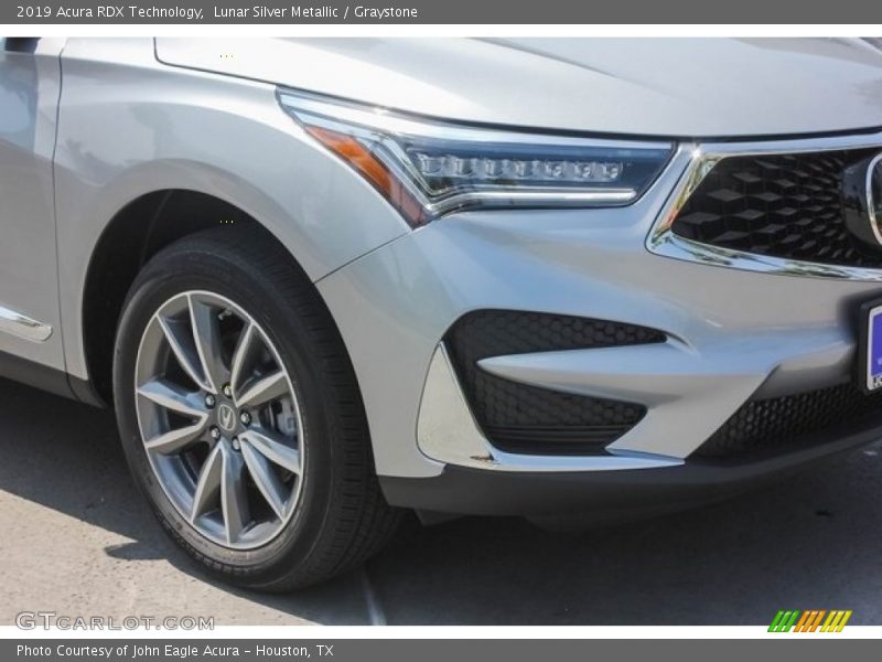 Lunar Silver Metallic / Graystone 2019 Acura RDX Technology