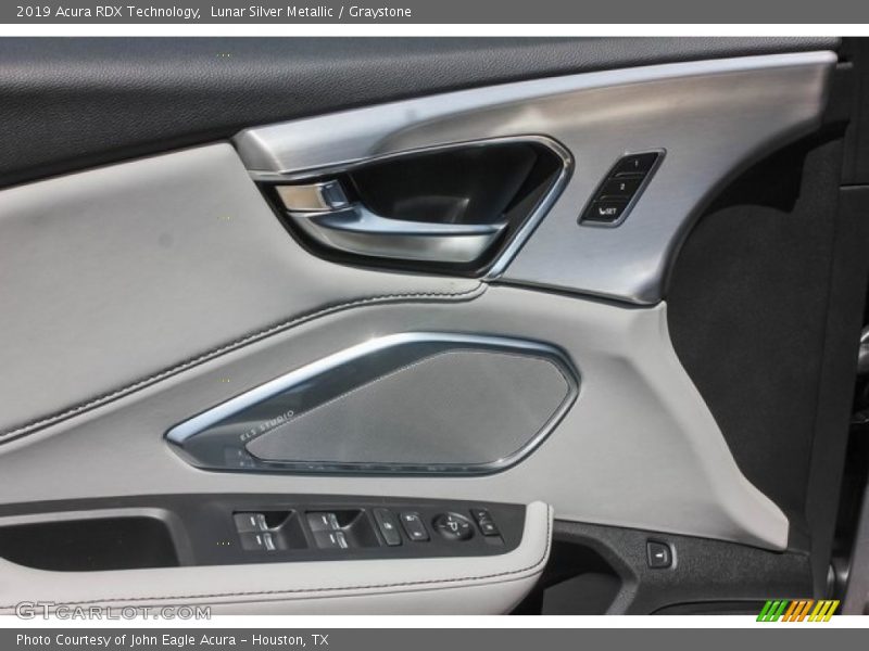 Lunar Silver Metallic / Graystone 2019 Acura RDX Technology