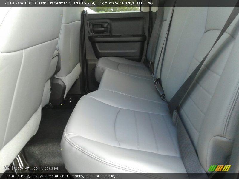 Bright White / Black/Diesel Gray 2019 Ram 1500 Classic Tradesman Quad Cab 4x4