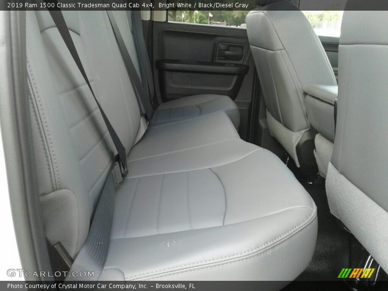 Bright White / Black/Diesel Gray 2019 Ram 1500 Classic Tradesman Quad Cab 4x4