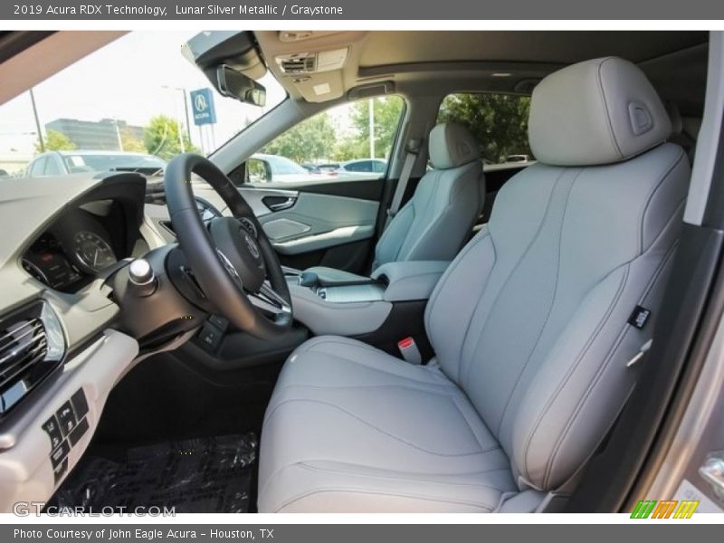 Lunar Silver Metallic / Graystone 2019 Acura RDX Technology