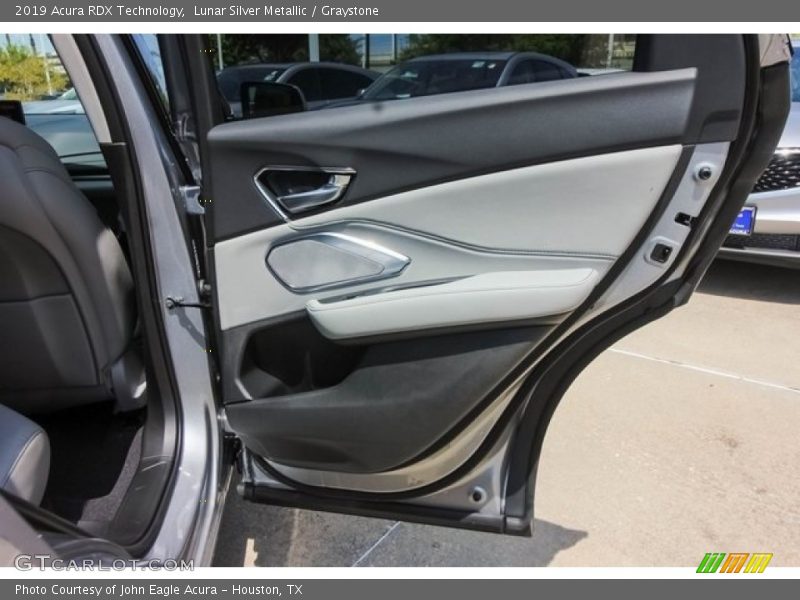 Lunar Silver Metallic / Graystone 2019 Acura RDX Technology
