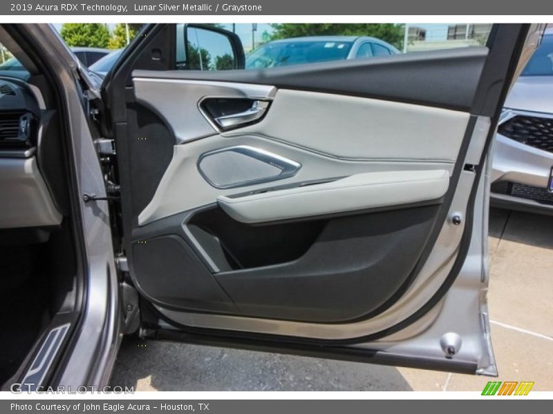 Lunar Silver Metallic / Graystone 2019 Acura RDX Technology